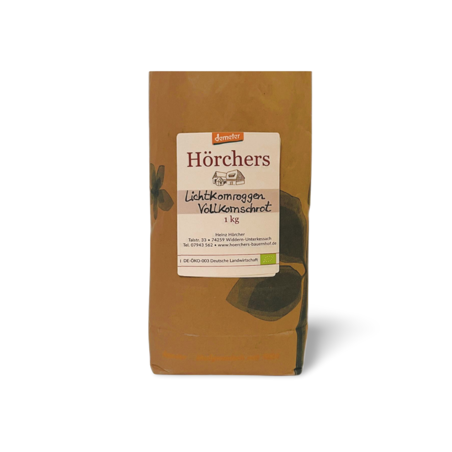 Bio Lichtkornroggen Vollkornschrot 3 verschiedene Größen jetzt kaufen ...